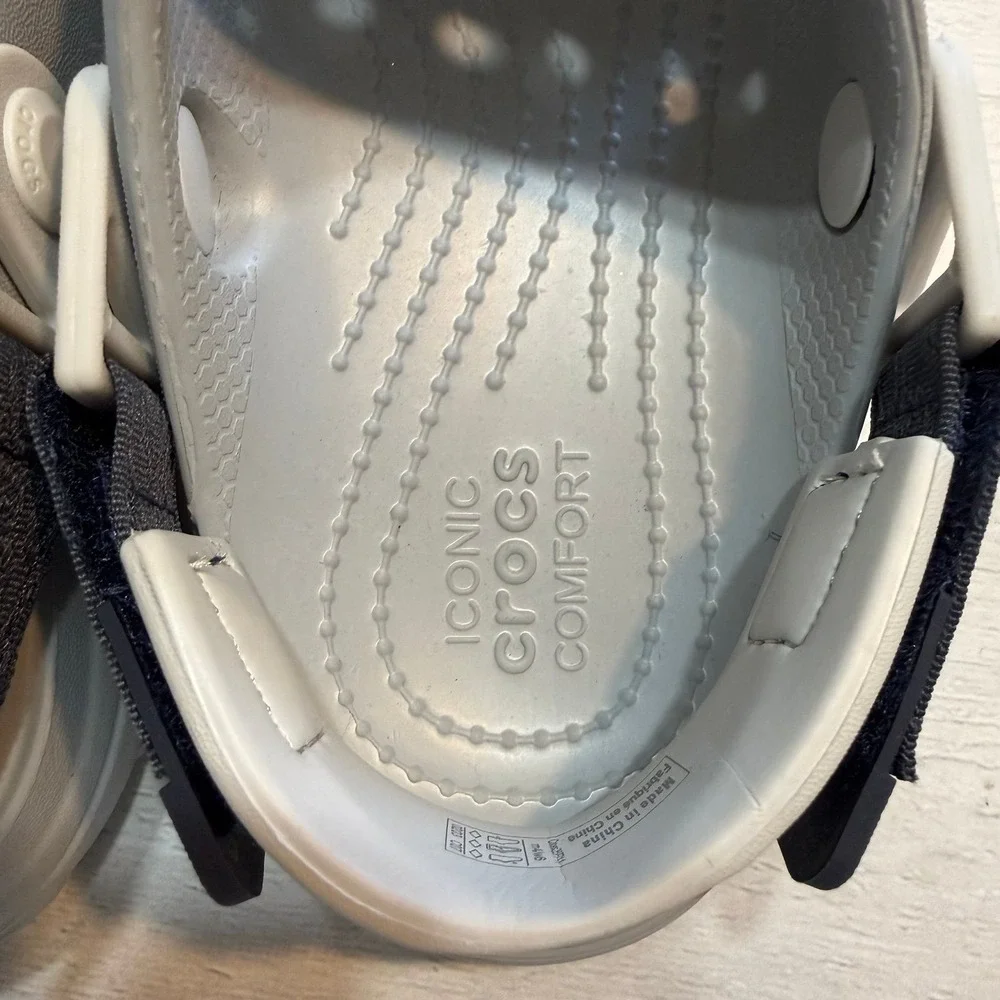 Crocs Classic All Terrain Strap Sandals Light Gray men 4 women's‎ 6
